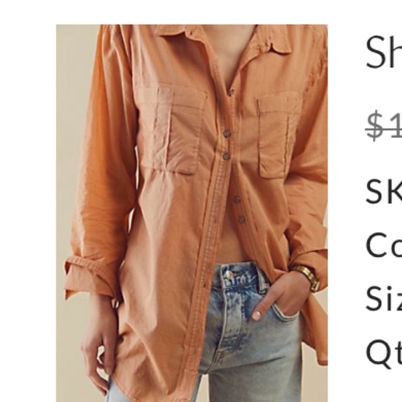 Free People blouse and pants  set - Picture 5 of 5